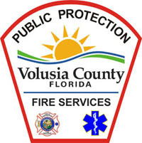 Myscannerfeed.com home page Volusia County Fire Services logo.
